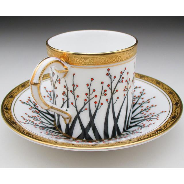 ROYAL WORCESTER ロイヤルウースター 金彩ジュール枝文 カップ