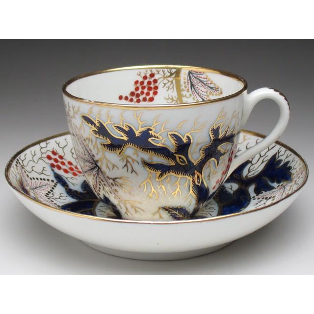 コールポート 伊万里文 カップ＆ソーサー アンティーク 19世紀初め