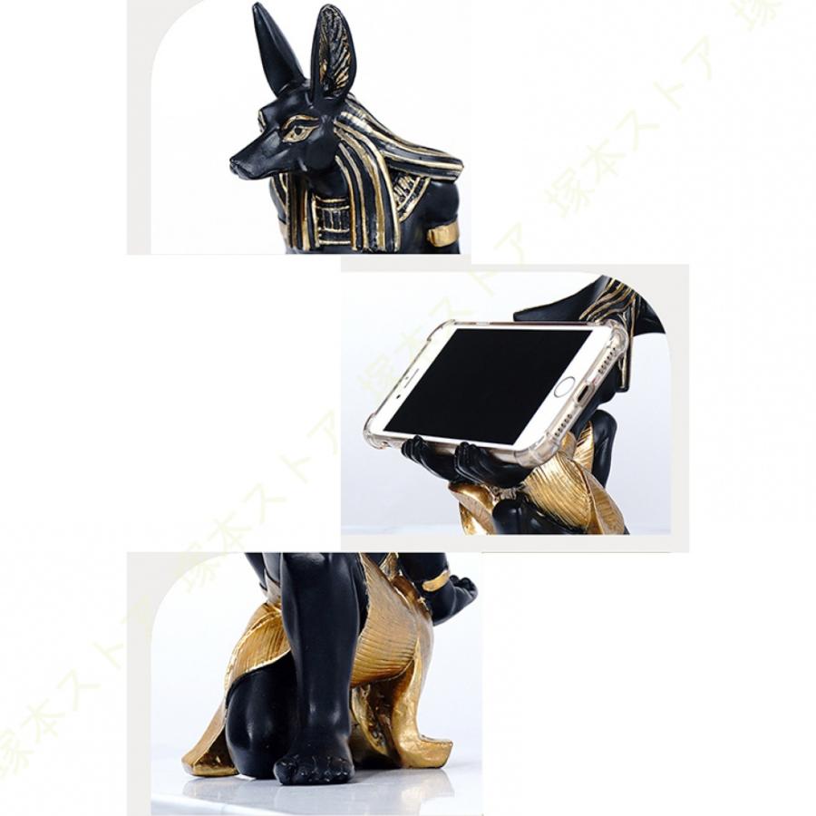 猫 動物 ワインボトルホルダー 動物像 装飾 エジプト 神 卓上 キャット