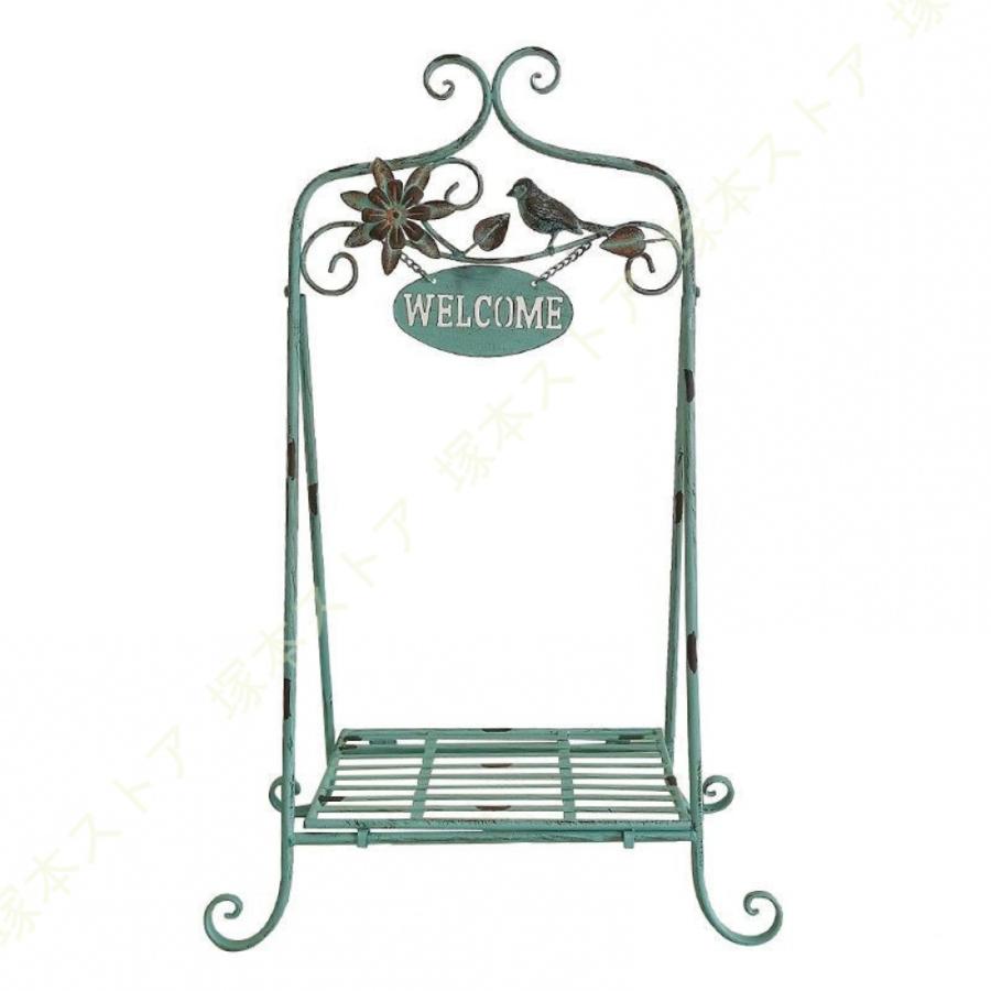 アイアンのプランタースタンド 花台 ガーデニング雑貨 フラワー