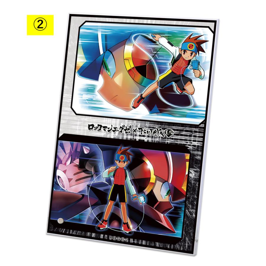 ロックマンエグゼ』×墨絵SHOP】キラ箔アクリルプレート（全6種