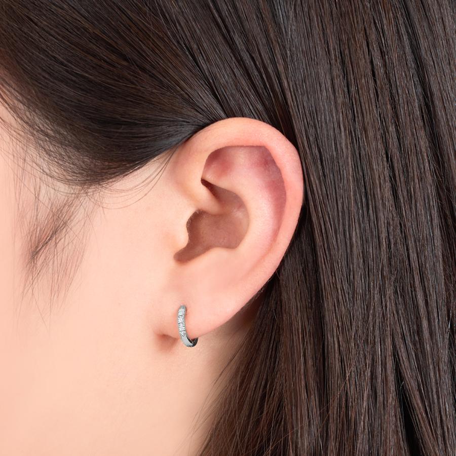 ジュエリーツツミ ツツミ ピアス K10 ホワイトゴールド ダイヤモンド