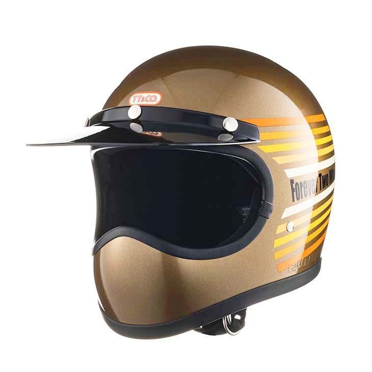 トゥーカッター レインボー フルフェイスヘルメット ヴィンテージ フル