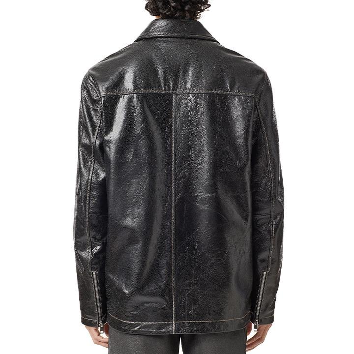 DIESEL（ディーゼル） シープスキンレザージャケット メンズ 羊革 本革