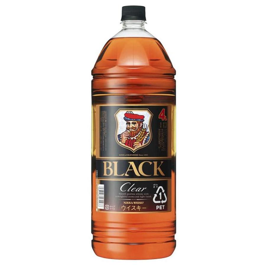 ブラックニッカ ウイスキー 4L 1本 送料無料 アサヒビール 業務用
