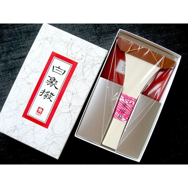 三味線撥(三味線バチ) 白象 津軽用 【14号 白】 重さ140g 練習用