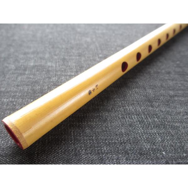 篠笛(しの笛)横笛 獅子田 竹渓 無地 7穴 6本調子 お囃子調(お祭り用