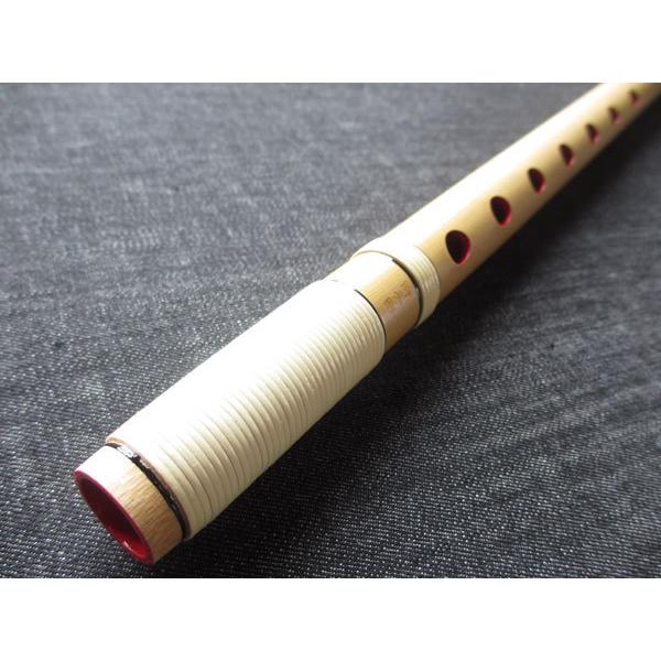 篠笛 四本調子 古典調 七穴 拭漆 篠笛 古典調 四本調子 七穴 拭き漆