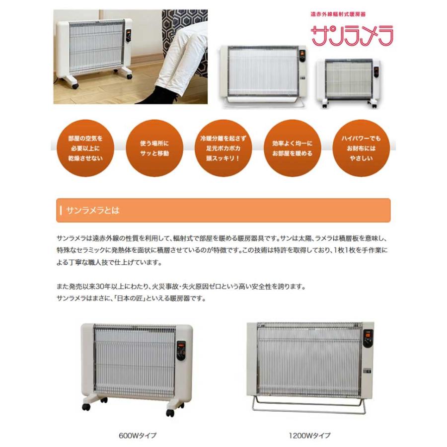 サンラメラ 1200W専用 キャスターベース