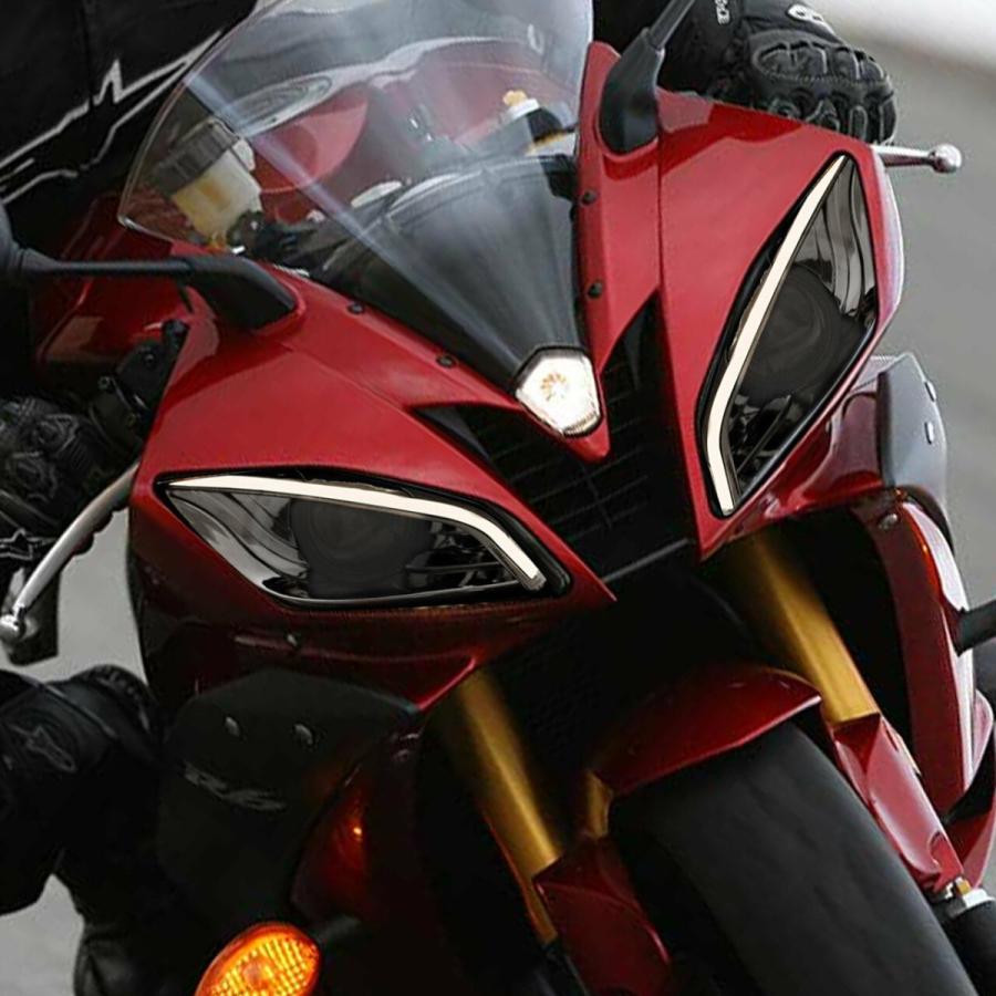 YAMAHA YZF-R6 08-16年 カスタムヘッドライトキット Full LED V3