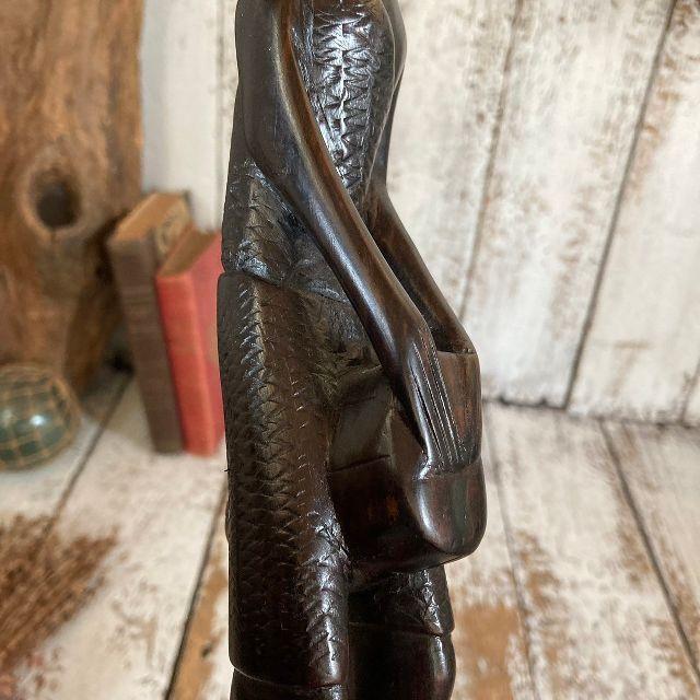 VINTAGE ヴィンテージ アフリカ プリミティブ アート 黒檀 ウッド