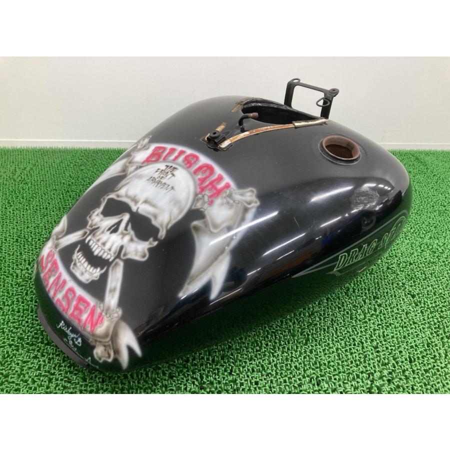 YAMAHA（ヤマハ） ドラッグスター400 タンク 黒 4TR-081*** 純正 中古