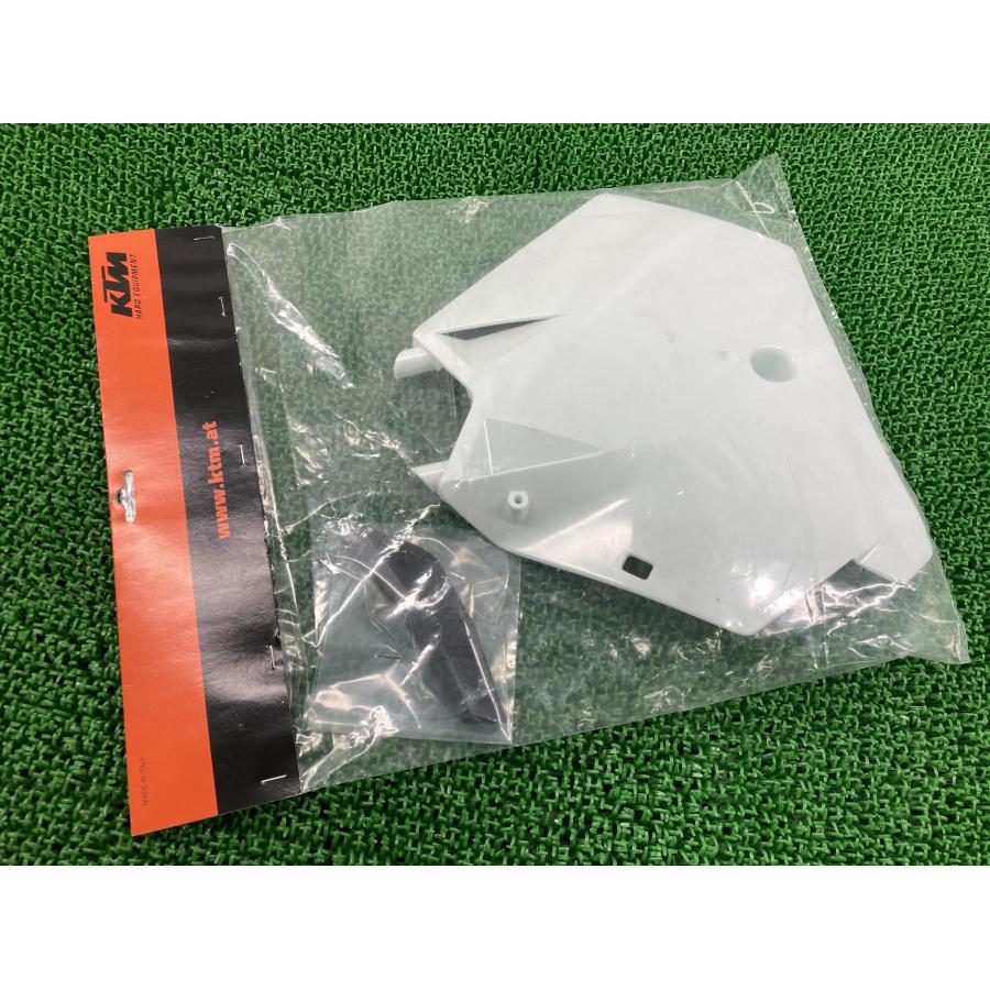 SX EXC MXC ゼッケンプレート 白 548.08.007.010/20 KTM 純正 中古