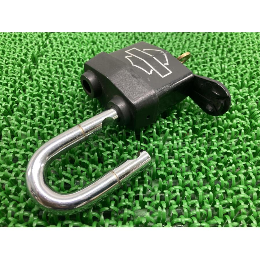 パドロック ハーレー 純正 中古 バイク 部品 オプション 南京錠 パッド