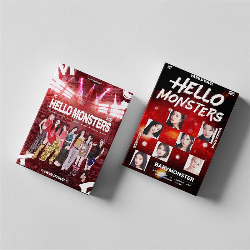 BABYMONSTERグッズ フォト カード 55枚 セット トレカ hello monster