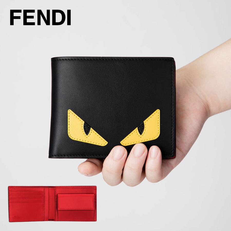 FENDI（フェンディ） 二つ折り財布 メンズ 財布 バッグ バグズ アイ