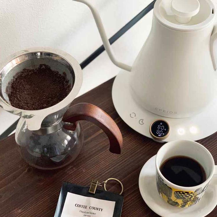 EPEIOS（エペイオス） 電気ケトル ドリップケトル EPEIOS Fine＆Flow