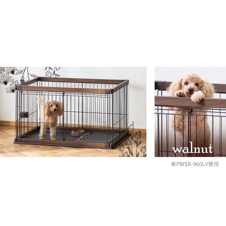 IRIS OHYAMA（アイリスオーヤマ） 犬 ゲージ ケージ ウッディサークル