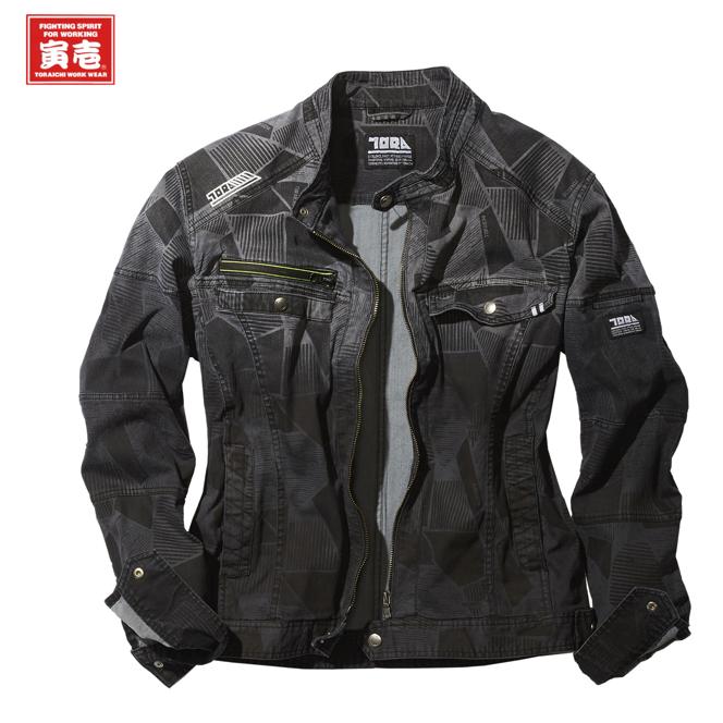 寅壱 限定 8973-554 ライダースジャケット 春夏 接触冷感