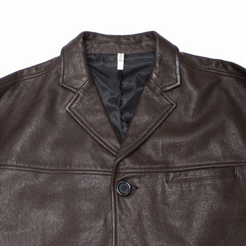 CCU シーシーユー 25SS BOXTAILORED JACKET ゴートレザー ボックス