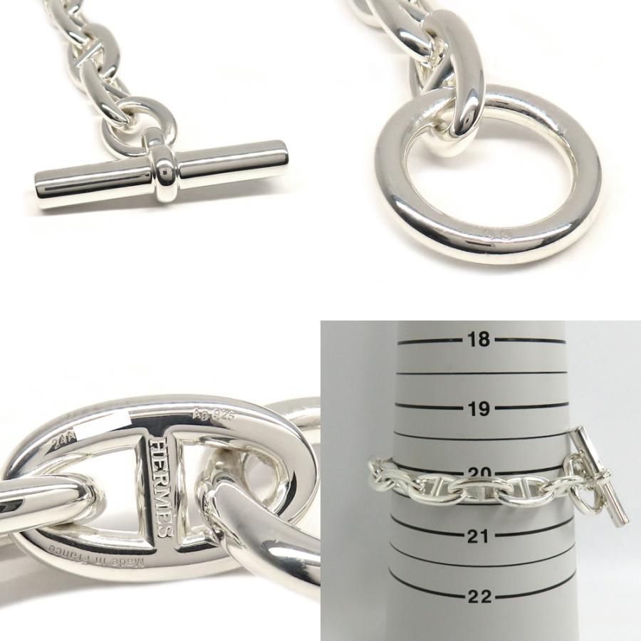 名古屋】エルメス ブレスレット シェーヌダンクルGM 15コマ Ag925