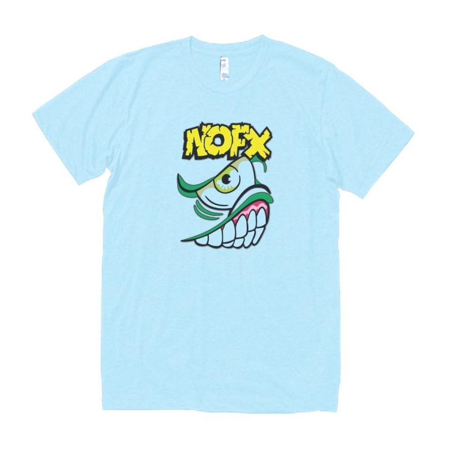 NOFX 音楽Tシャツ ロックTシャツ バンドTシャツ ライトブルー : うえき