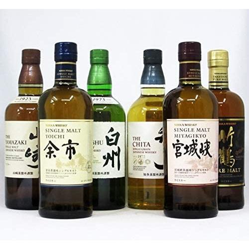 サントリー・ニッカ ノンビンテージ（山崎・白州・知多・竹鶴・余市