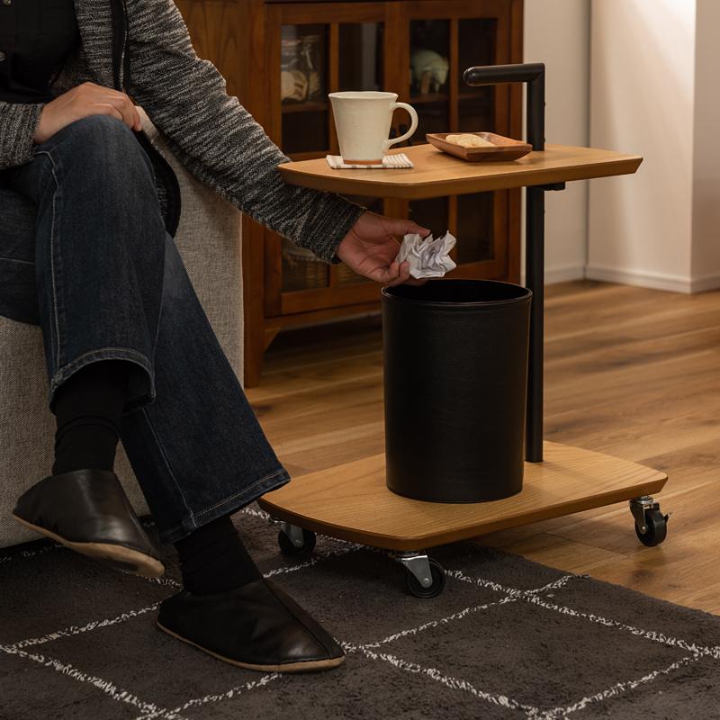 東谷 サイドテーブル おしゃれ キャスターつき ワゴン テーブル 棚