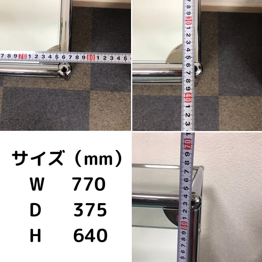 USM USM Haller ハラーシステム 1列2段キャビネット ガラス扉 ピュア
