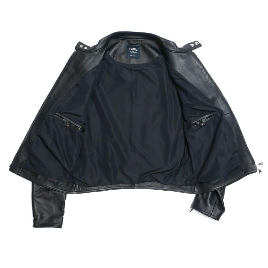 希少Lサイズ✨エンメティ ジョセフ ラムレザー シングルライダース