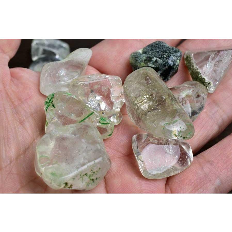 ガネーシュヒマール 水晶（約100g）タンブル 詰合せ ヒマラヤ ラパ産