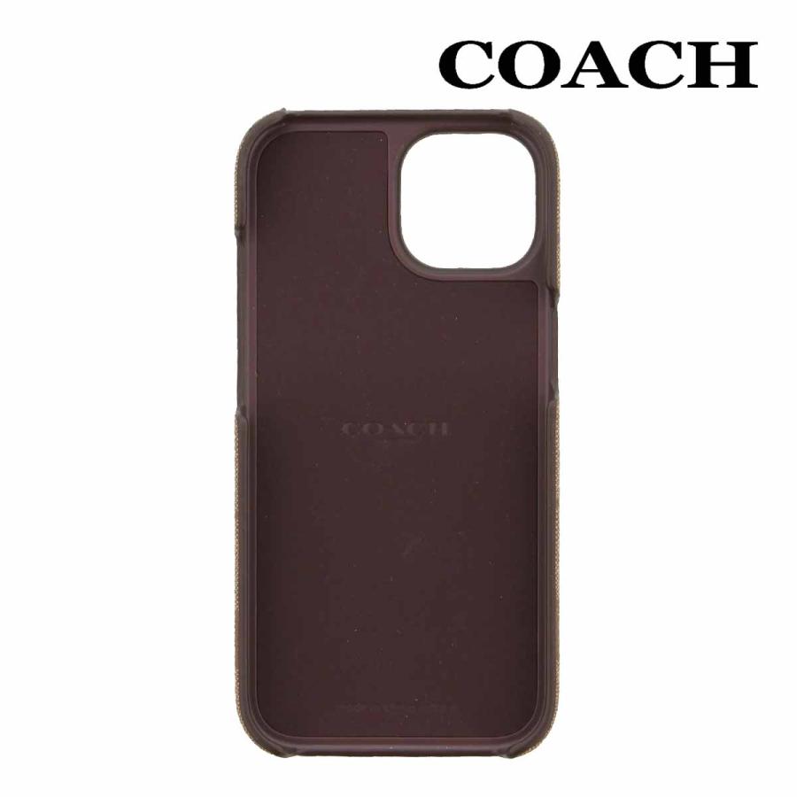 COACH（コーチ） iPhone15 スマホケース 小物 COACH CT676 カーキ