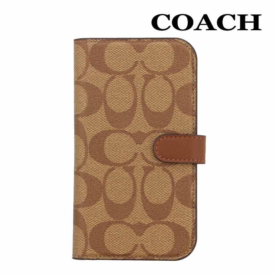 COACH（コーチ） iPhone15 Pro スマホケース 小物 COACH CT669 カーキ