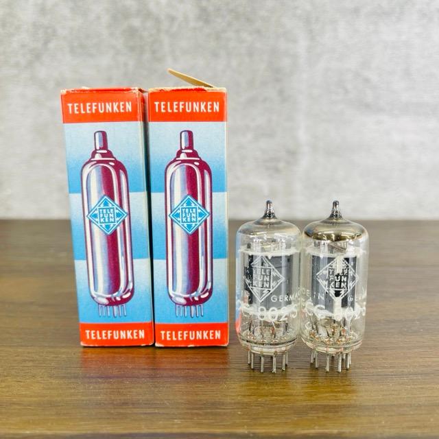 未チェック TELEFUNKEN テレフンケン 真空管 ECC802S 2点セット ダイヤ
