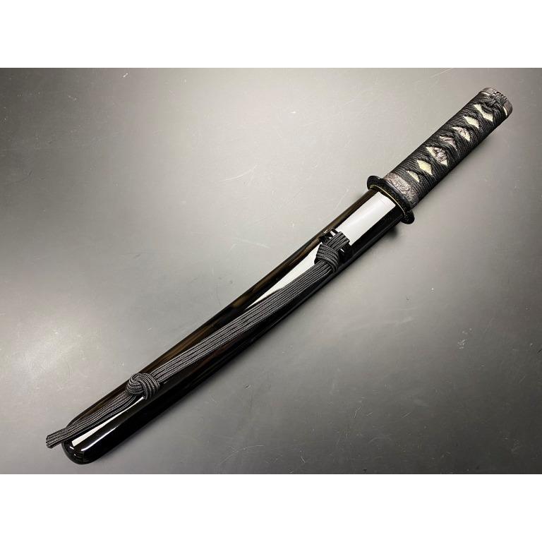 美術刀剣 模造刀 小太刀 懐剣 V.ROAD 金茶 呂鞘 2種類から選べます