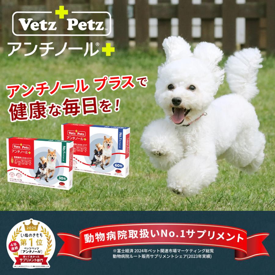 アンチノール プラス 犬用 90粒 アンチノールplus 犬用サプリメント