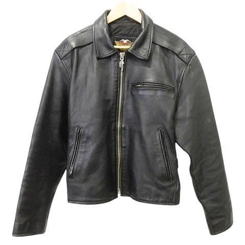 ハーレーダビッドソン 90年代 シングル ライダース ジャケット