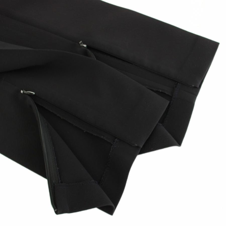 フォクシーニューヨーク FOXEY NEW YORK パンツ スラックス スリム 裾