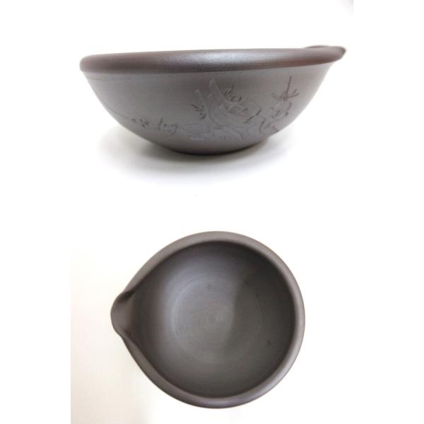 俊峯 作 萬古焼 茶器揃 茶碗 急須 湯さまし 7点セット 茶系 煎茶道具