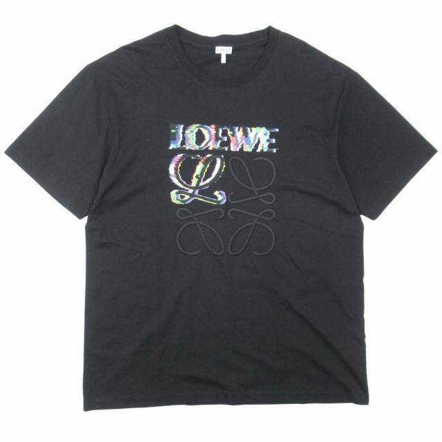 美品】LOEWE アナグラム Tシャツ 刺繍ロゴ