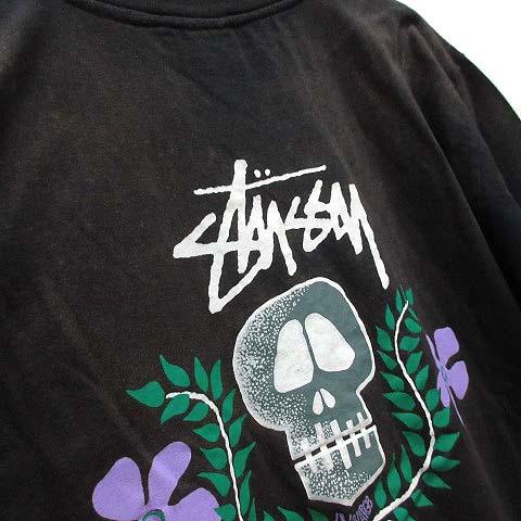 STUSSY（ステューシー） STUSSY SKULL FLOWER スカル フラワー Tシャツ