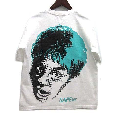 サプール SAPEur MASATOSHI HAMADA 浜田雅功 浜ちゃん Tシャツ 半袖 白