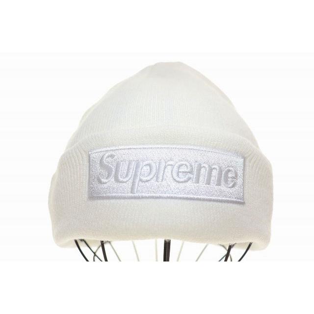 Supreme（シュプリーム） × NEW ERA 23AW BOX LOGO BEANIE WHITE