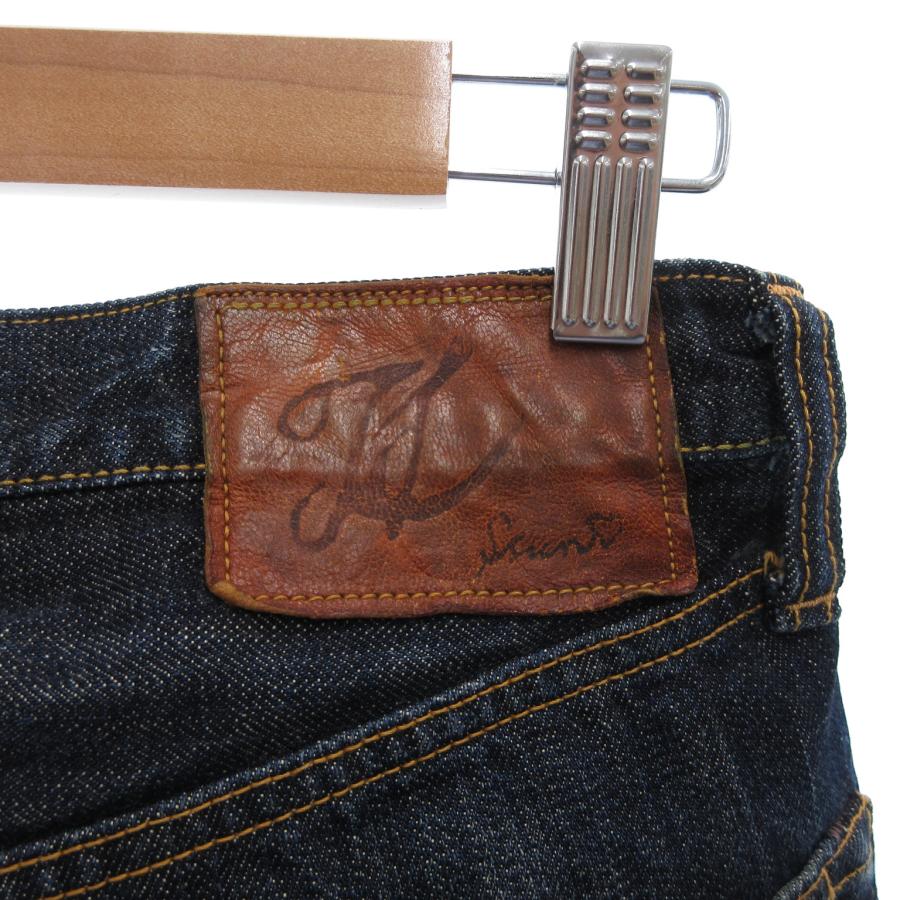 キャピタル kapital デニムパンツ ジーンズ 岡山御津工場産 ボタン