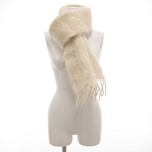LOEWE ロエベ ホワイト モヘアマフラー ストール LOEWE ロエベ