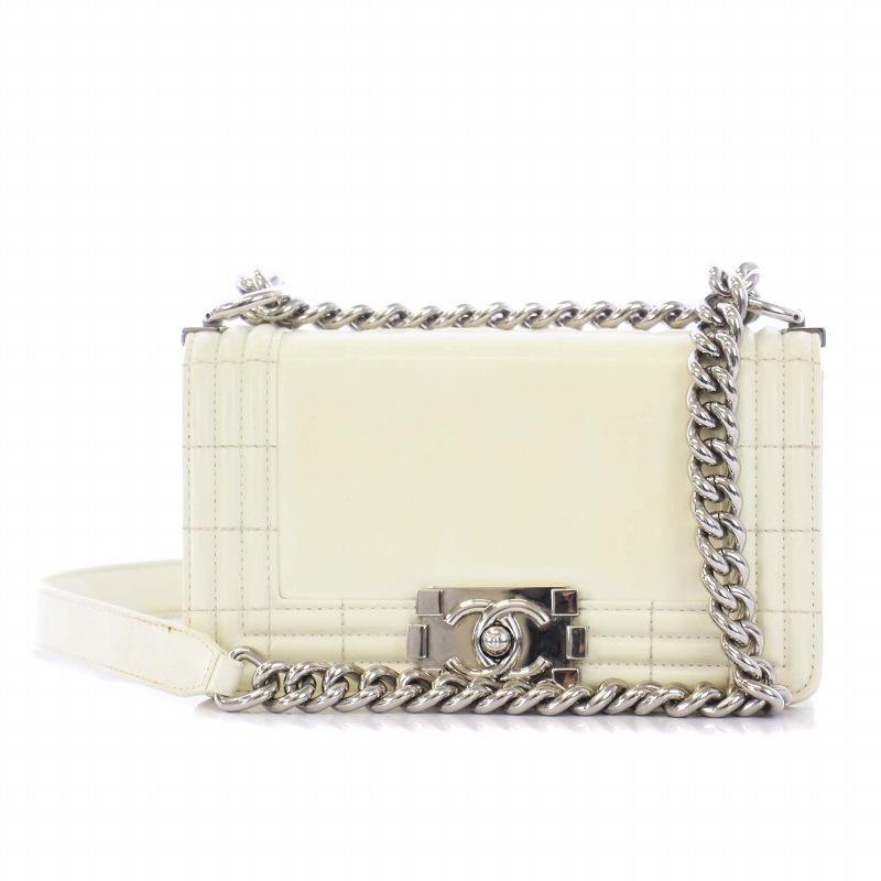 CHANEL（シャネル） ボーイシャネル チェーンショルダーバッグ レザー