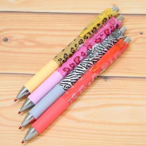 ゲルペン4本パック ボールペン ハローキティ レオパード サンリオ ケイ