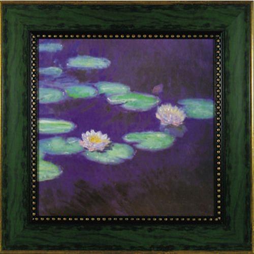 送料無料 クロード・モネ 睡蓮-すいれん- 額付きポスター インテリア