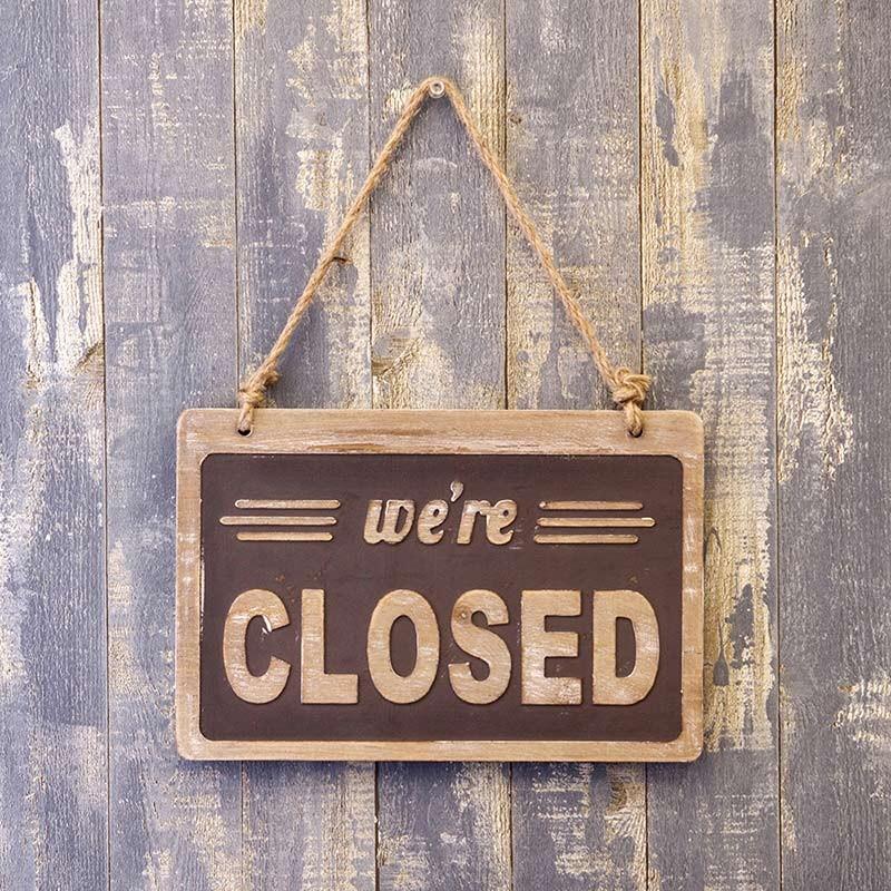 open 看板 開店 閉店 両面 壁掛け オープン クローズ お店 サイン