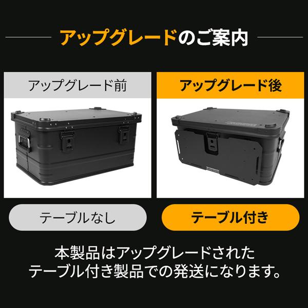 windswaves DIYアルミコンテナ ボックス キャンプボックス 47L 大容量